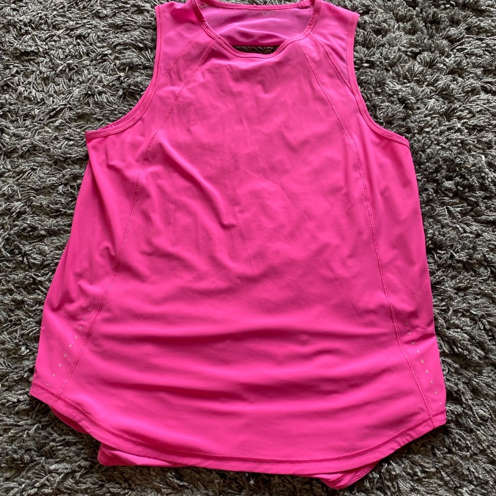 Lululemon Athletica Pink Sleeveless Tank Top